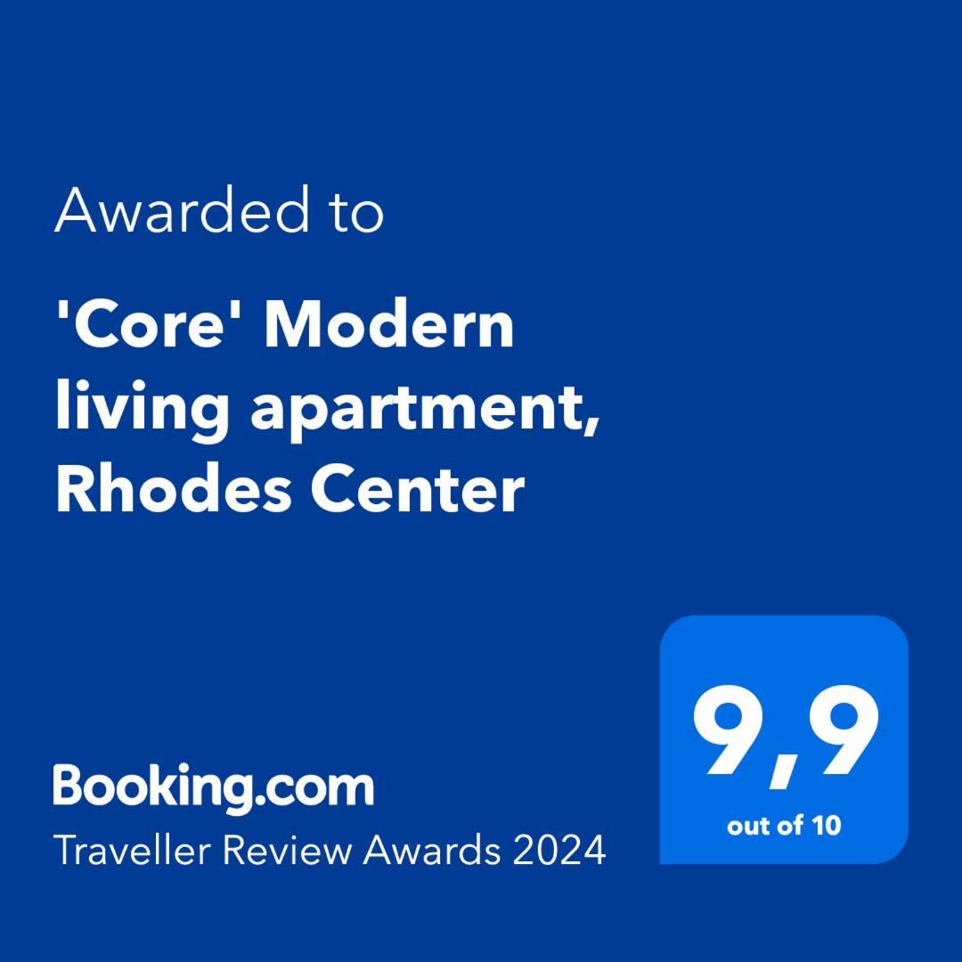 'Core' Modern Living Apartment, Rhodes Center Rhodes City Екстериор снимка